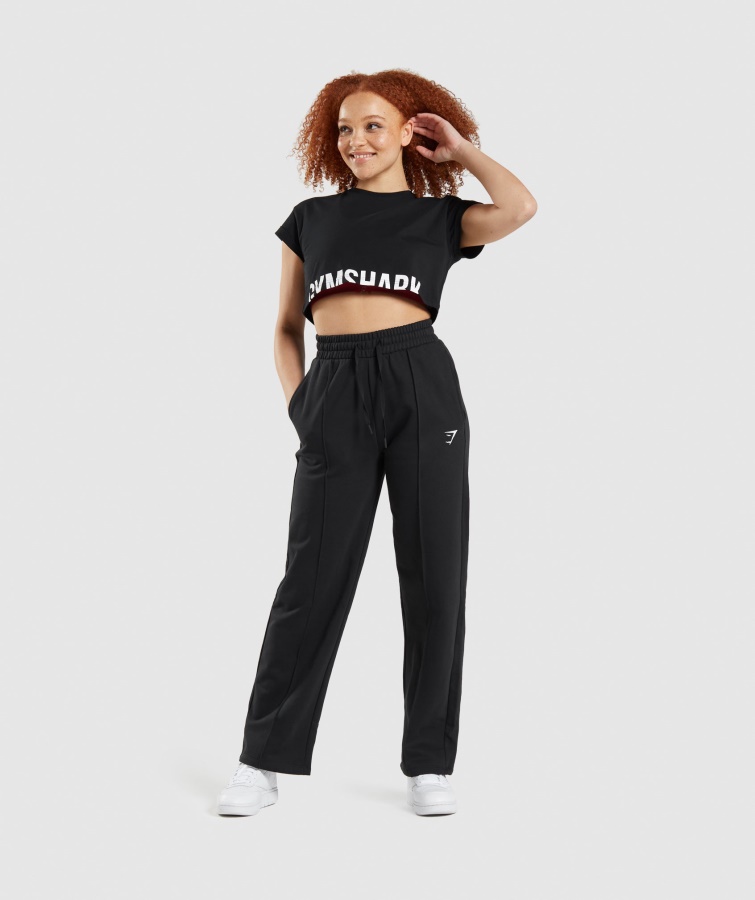 Gymshark Træning Straight Leg Jogger Sort