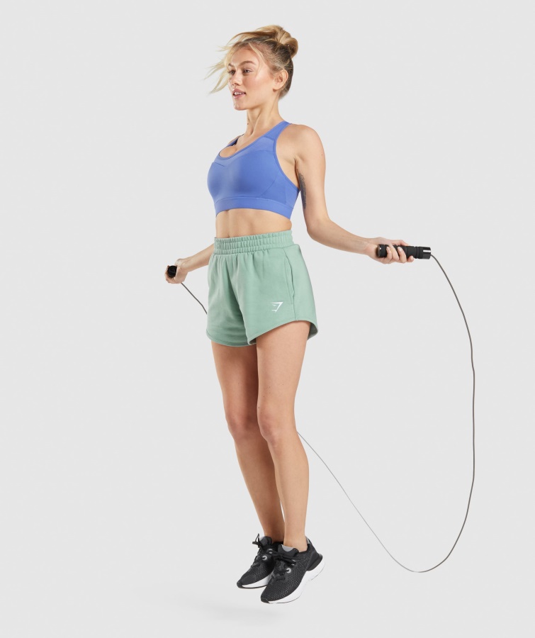 Gymshark Trænings Sweatshorts Maya Blue