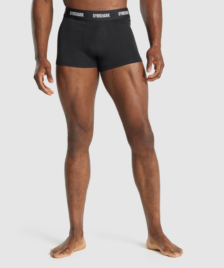 Gymshark Trunk 2pk Sort