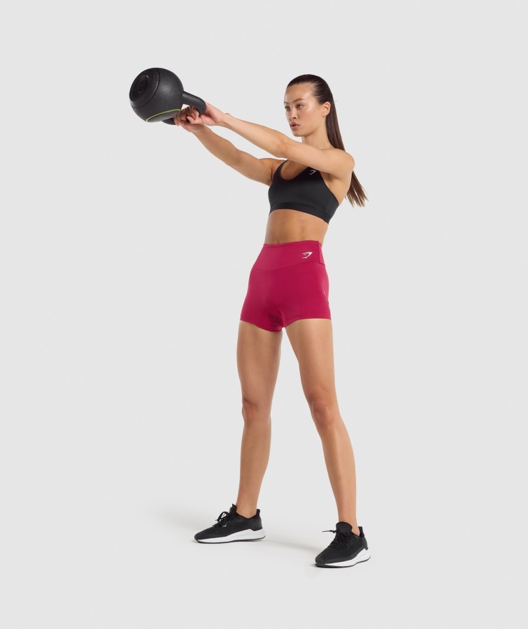 Gymshark V-hals Sports-bh Sort