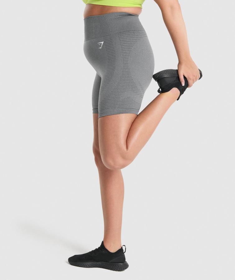 Gymshark Vital Seamless 2.0 Shorts Smokey Grey Mergel