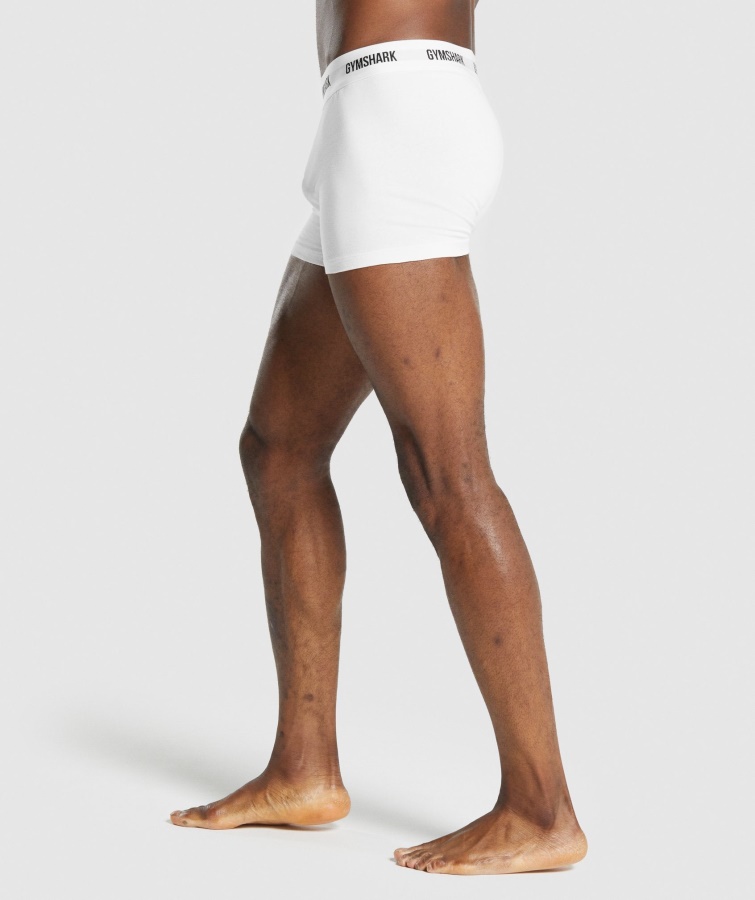 Gymshark Hvide Boksere 2pk