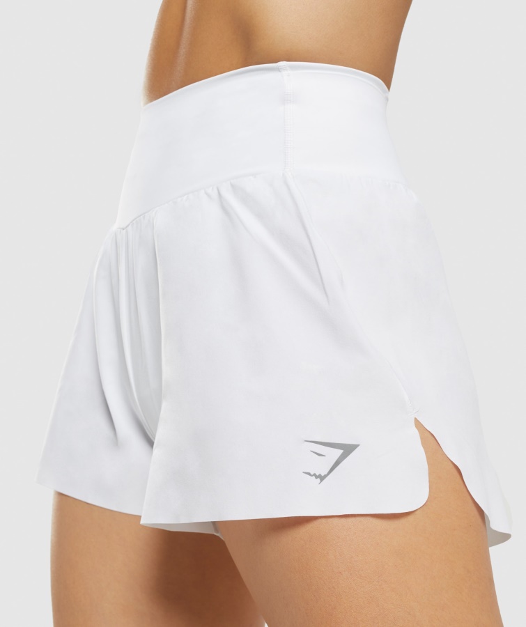 Gymshark Hvide Speedshorts