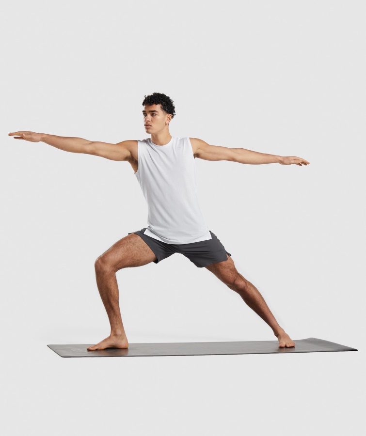 Gymshark Hvid Studio Forstærker Tank