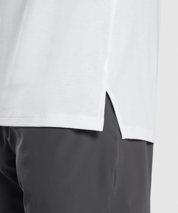 Gymshark Hvid Studio Forstærker Tank