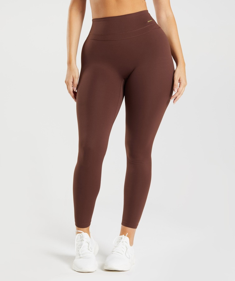 Gymshark Whitney Højtaljede Leggings Bliver Brune Igen