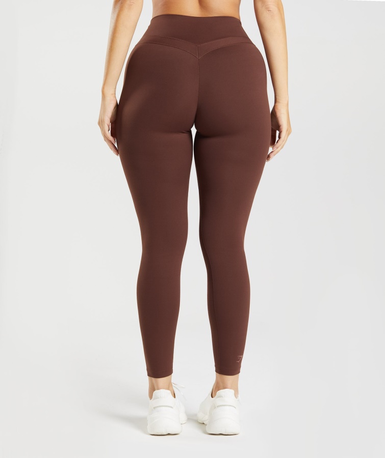 Gymshark Whitney Højtaljede Leggings Bliver Brune Igen