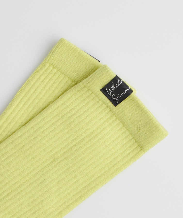 Gymshark Whitney Tab Crew Sokker 1pk Sea Kelp Green