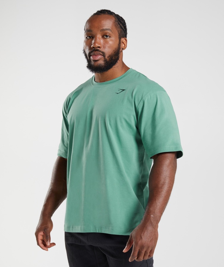 Power T-shirt Alpine Green Gymshark
