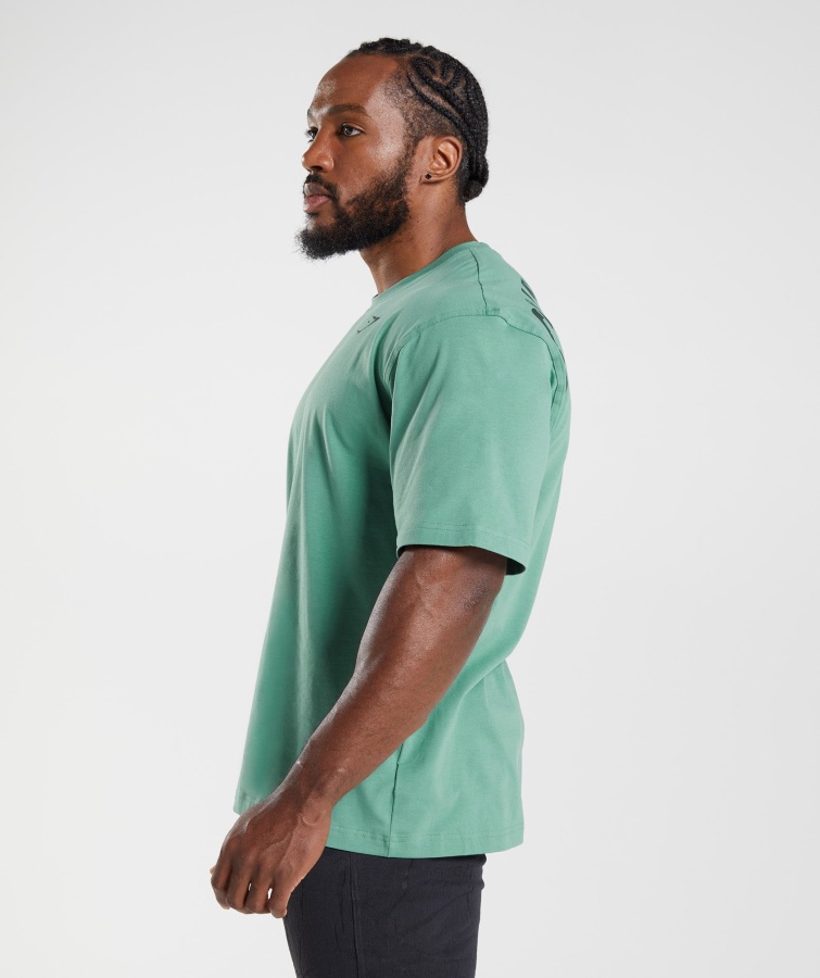 Power T-shirt Alpine Green Gymshark