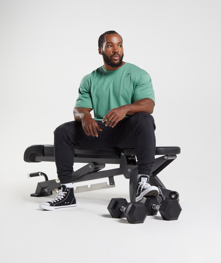 Power T-shirt Alpine Green Gymshark