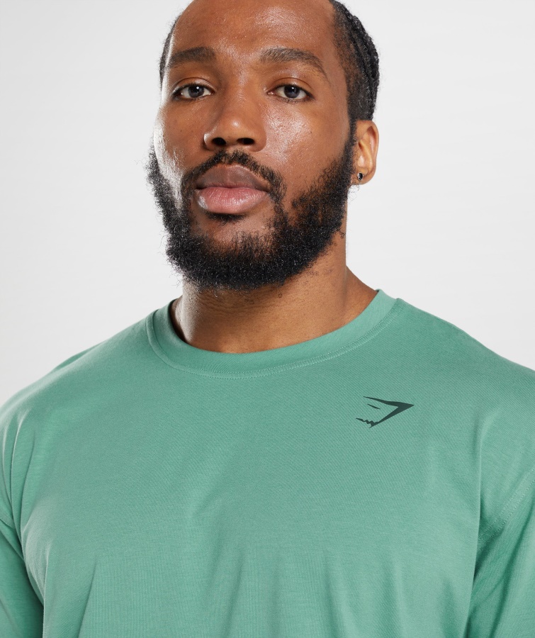 Power T-shirt Alpine Green Gymshark