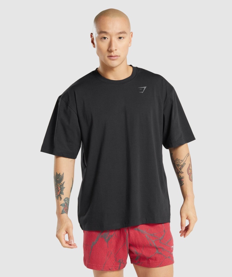 Power T-shirt Sort Gymshark