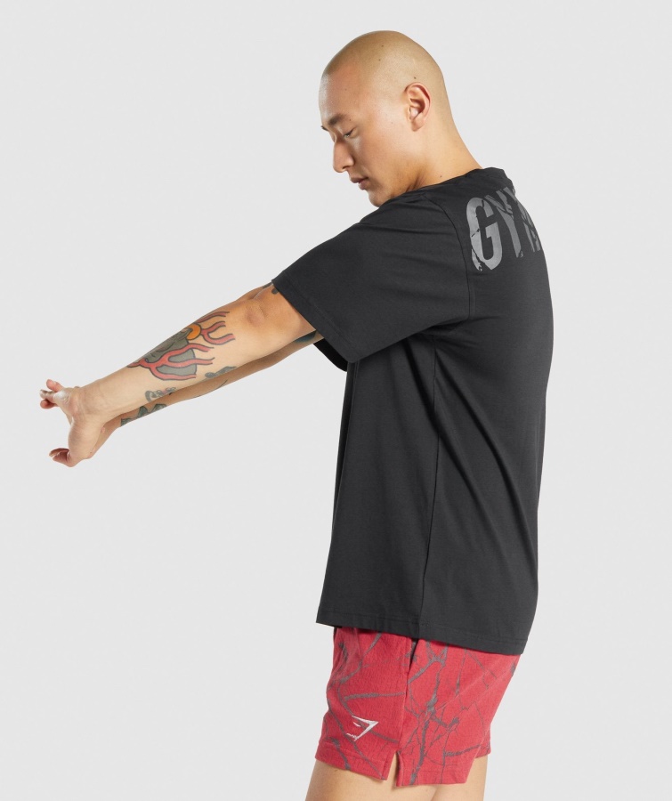 Power T-shirt Sort Gymshark