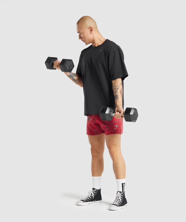 Power T-shirt Sort Gymshark