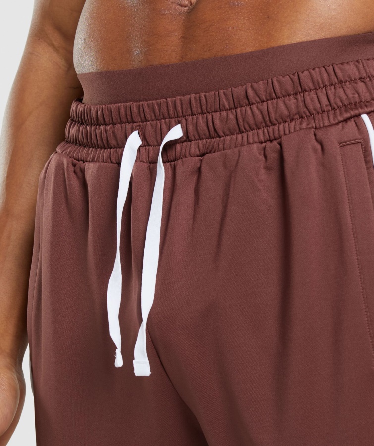 Fordybning Joggers Kirsebær Brun-hvid Gymshark