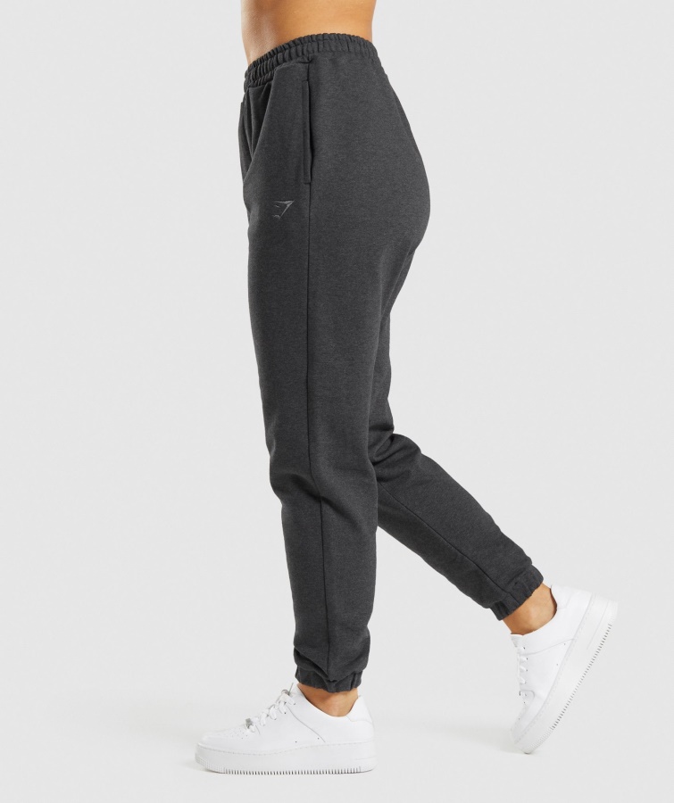 Hviledag Sveder Joggers Black Merl Gymshark