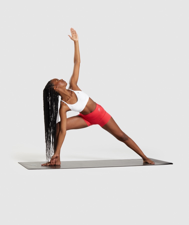 Ruched Sports Bh Hvid Gymshark