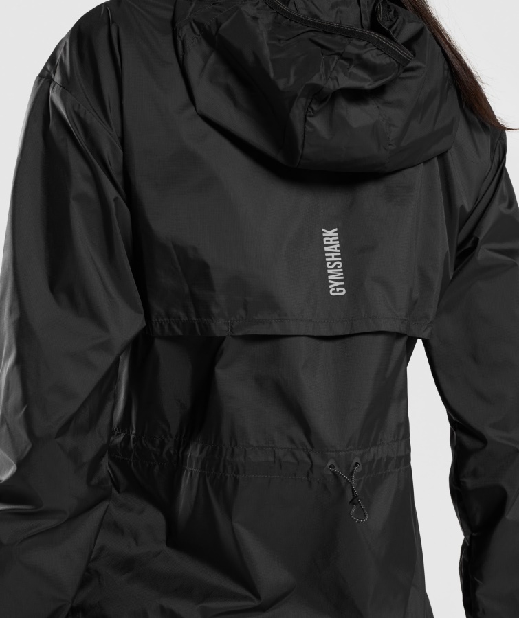 Speed Windbreaker Sort Gymshark
