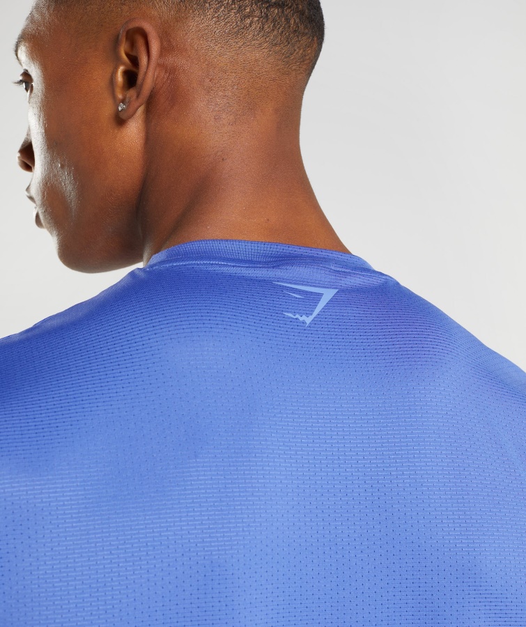 Sportsstribet T-shirt Domstol Blå Gymshark