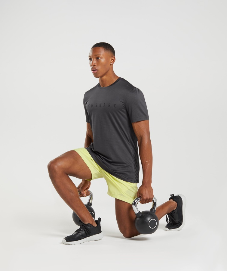 Sportsstribet T-shirt Onyxgrå Gymshark