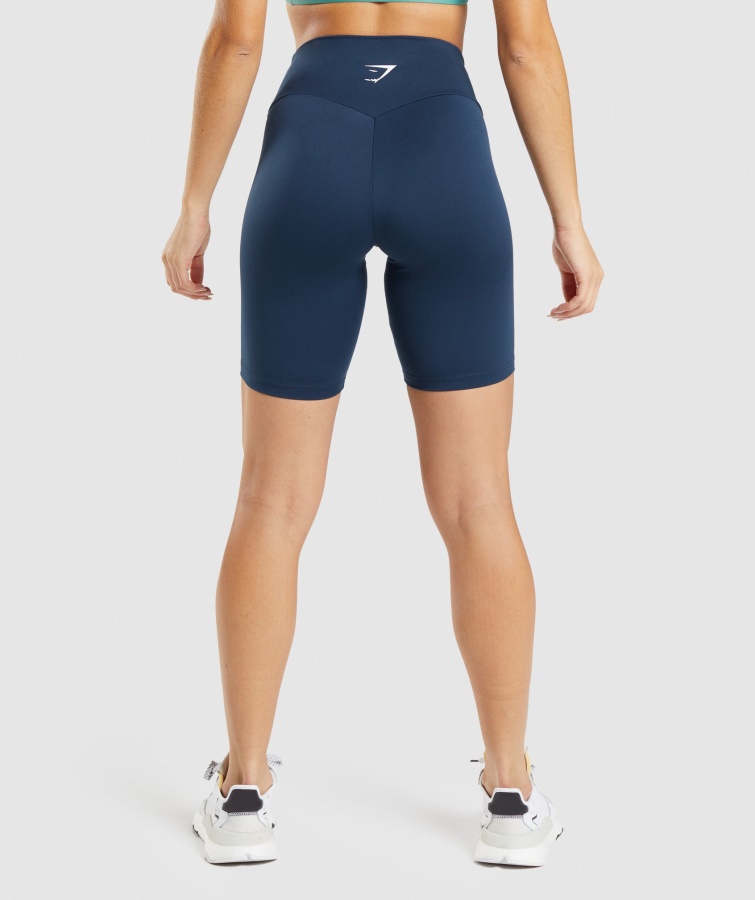 Trænings Cykelshorts Navy Gymshark