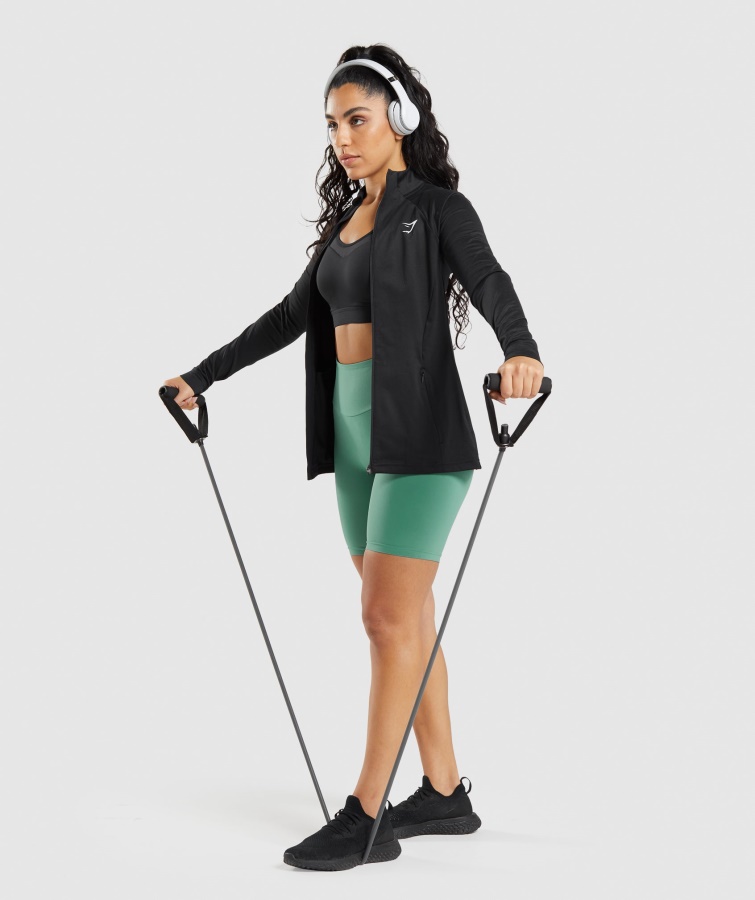 Træningsjakke Sort Gymshark