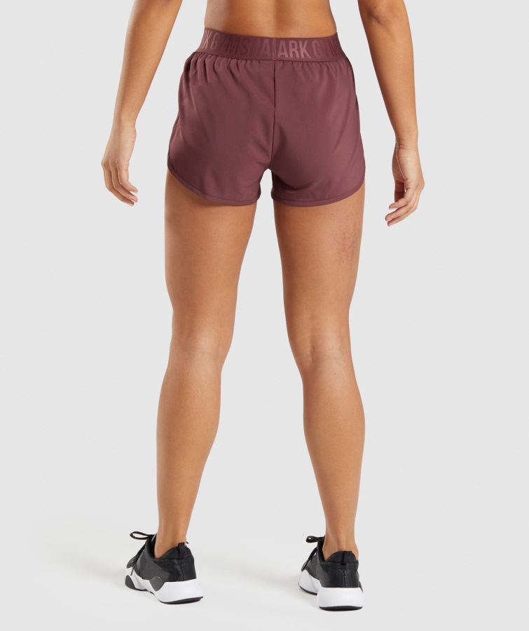 Træning Loose Fit Shorts Kirsebærbrun Gymshark