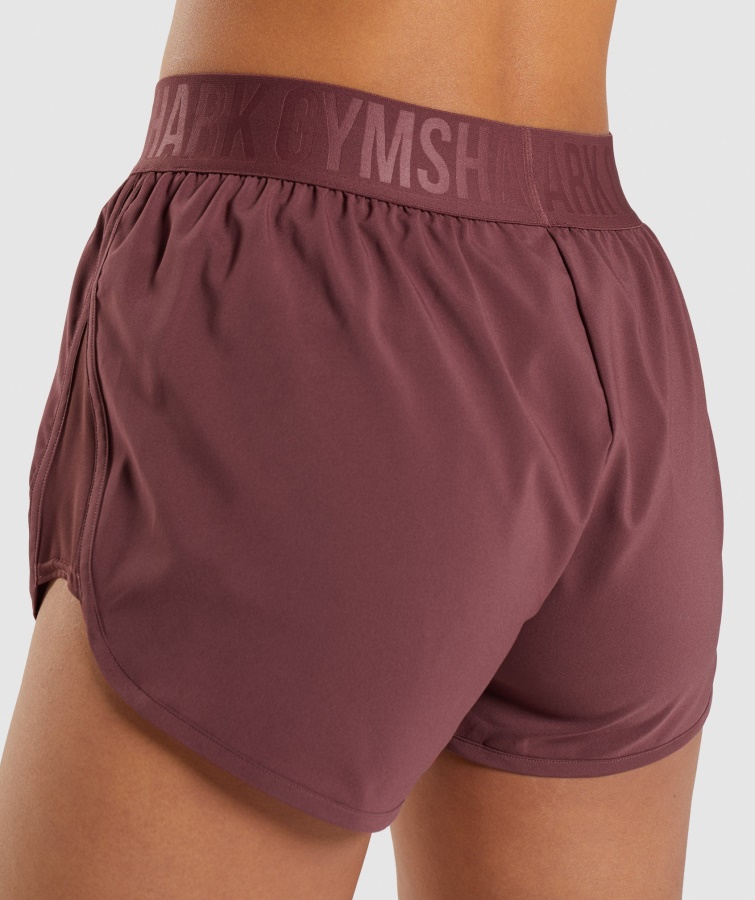 Træning Loose Fit Shorts Kirsebærbrun Gymshark