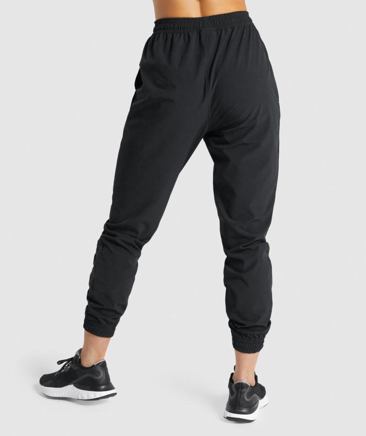 Træning Vævede Joggers Black Gymshark