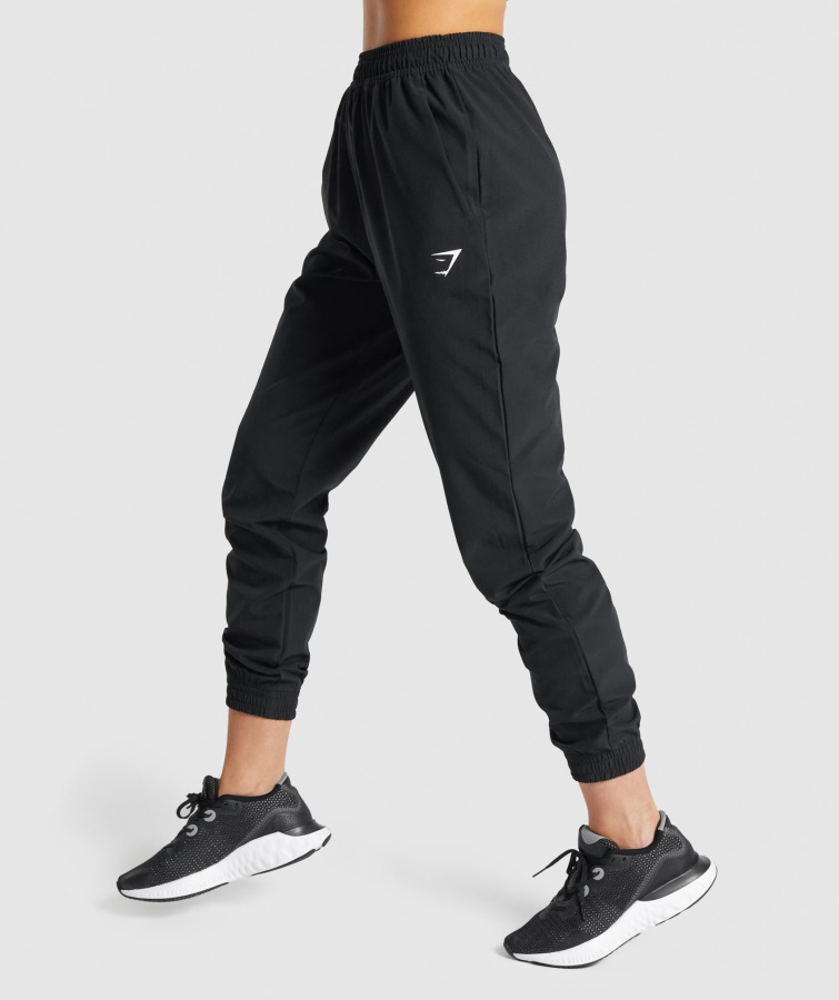 Træning Vævede Joggers Black Gymshark