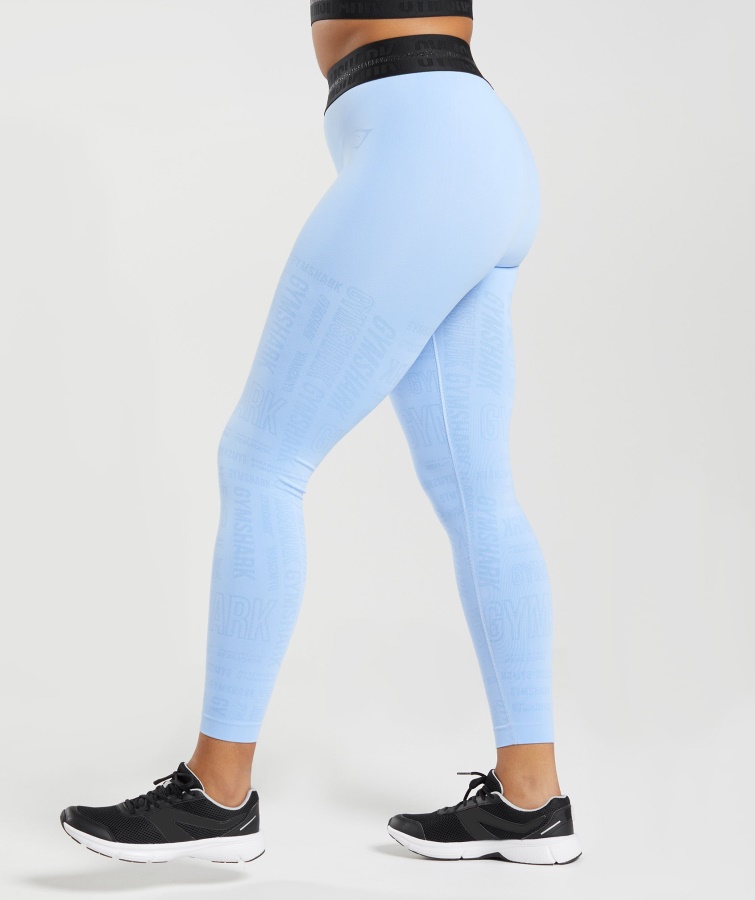 Vision Leggings Moonstone Blue Gymshark