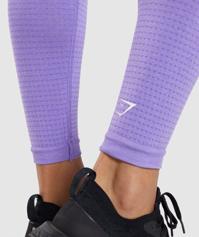 Vital Seamless 2.0 Leggings Lyse Lilla Marl Gymshark