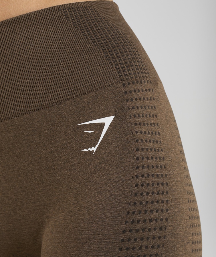 Vital Seamless 2.0 Leggings Espresso Marl Gymshark