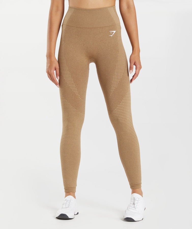 Vital Seamless 2.0 Leggings Fawn Marl Gymshark