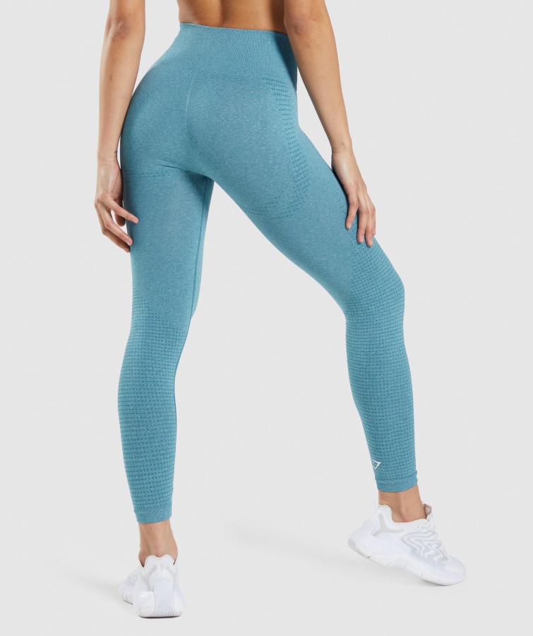 Vital Seamless 2.0 Leggings Tahoe Teal Marl Gymshark