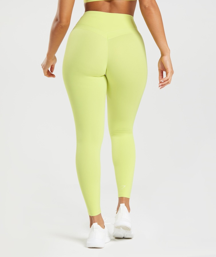 Whitney High Rise Leggings Sea Kelp Green Gymshark