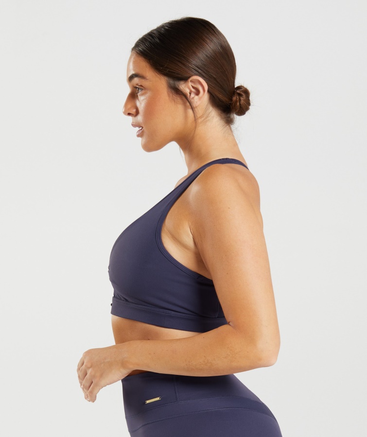 Whitney Mesh Sports-bh Indigo Navy Gymshark