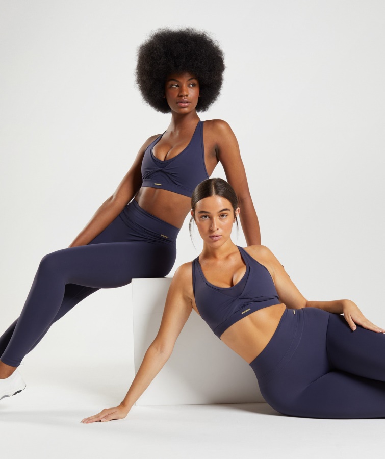 Whitney Mesh Sports-bh Indigo Navy Gymshark