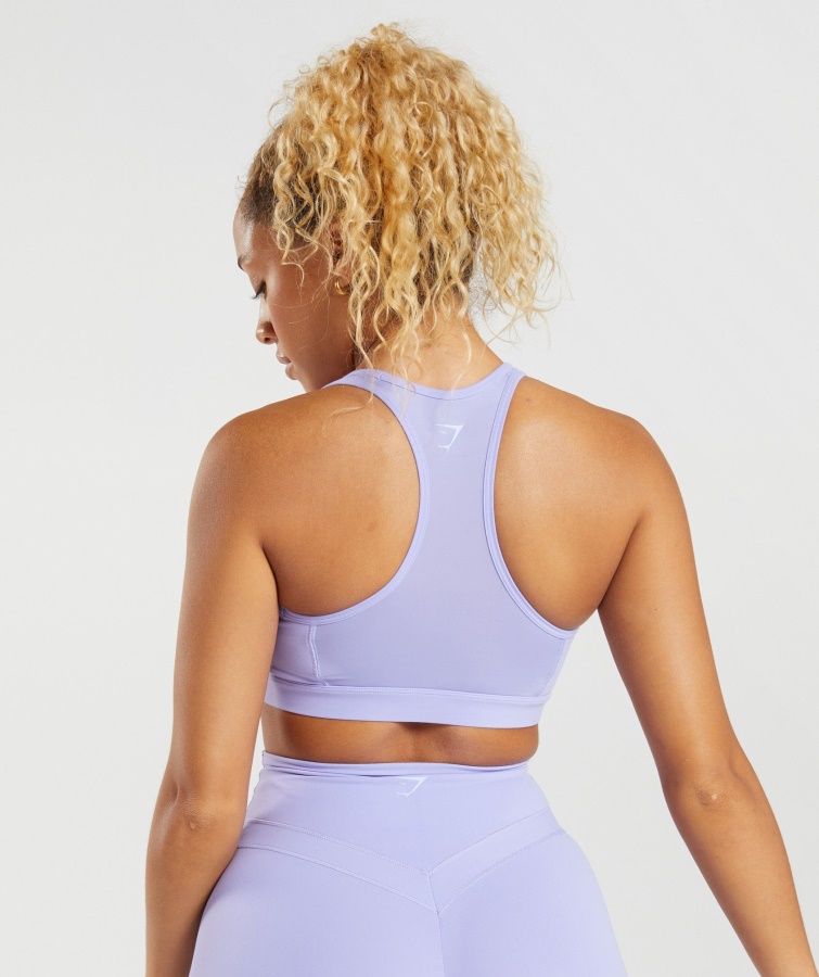 Whitney Mesh Sports-bh Wildflower Lilla Gymshark